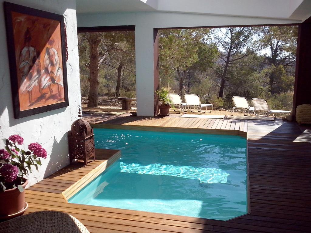 Casita Camino Viejo Villa Aigues Dış mekan fotoğraf