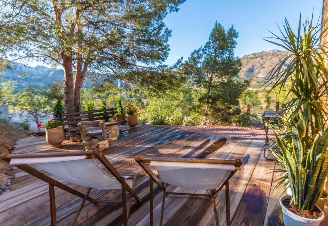 Casita Camino Viejo Villa Aigues Dış mekan fotoğraf